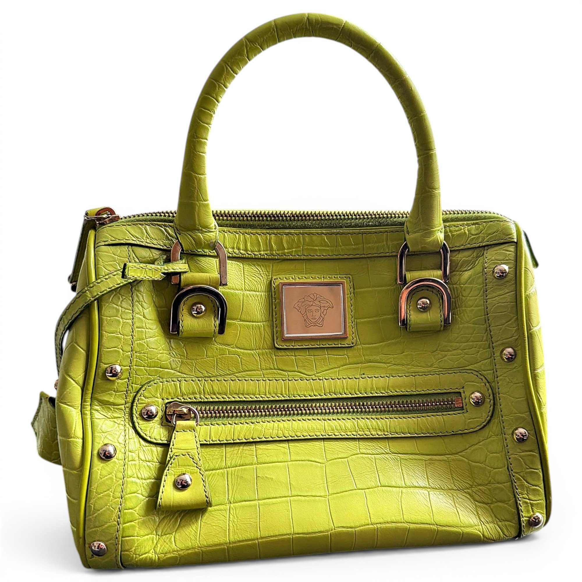 Icon leather handbag