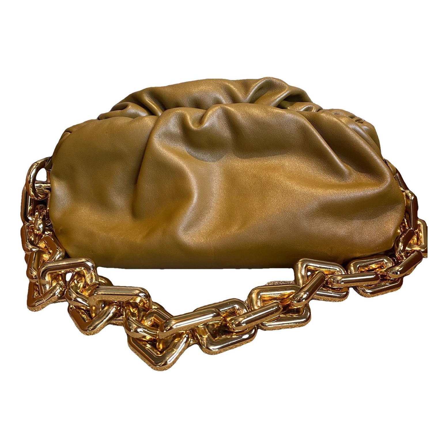 Chain Pouch leather handbag