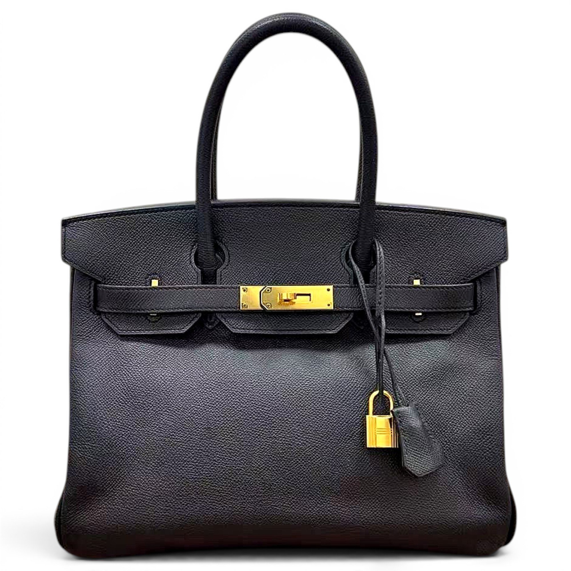 Birkin 30 leather handbag