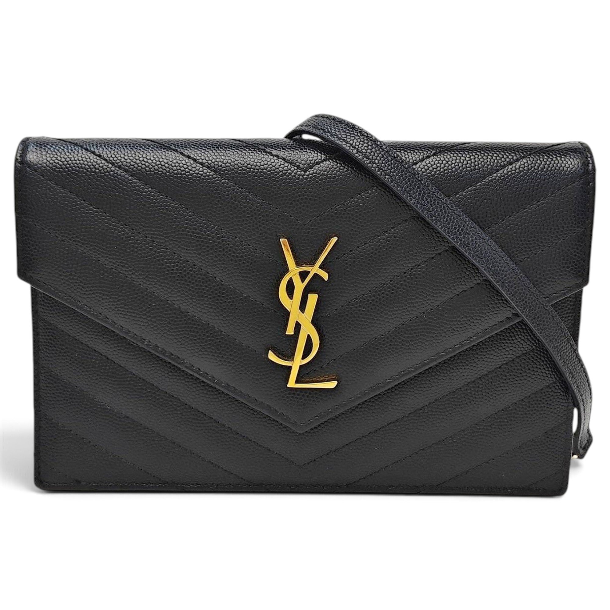 Baby monogramme leather handbag