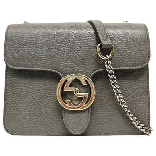 Leather crossbody bag