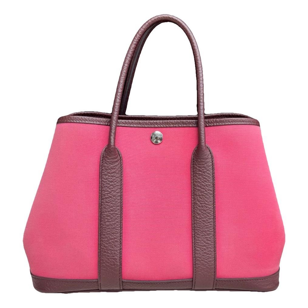 Garden Party leather handbag