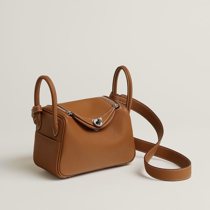 Gold Lindy II Mini Bag