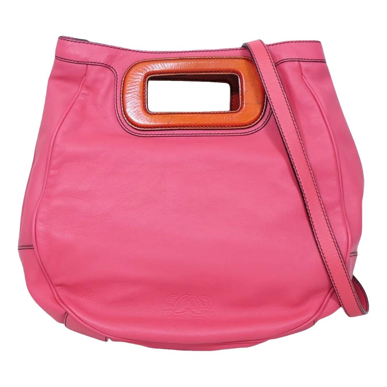 Anagram leather tote