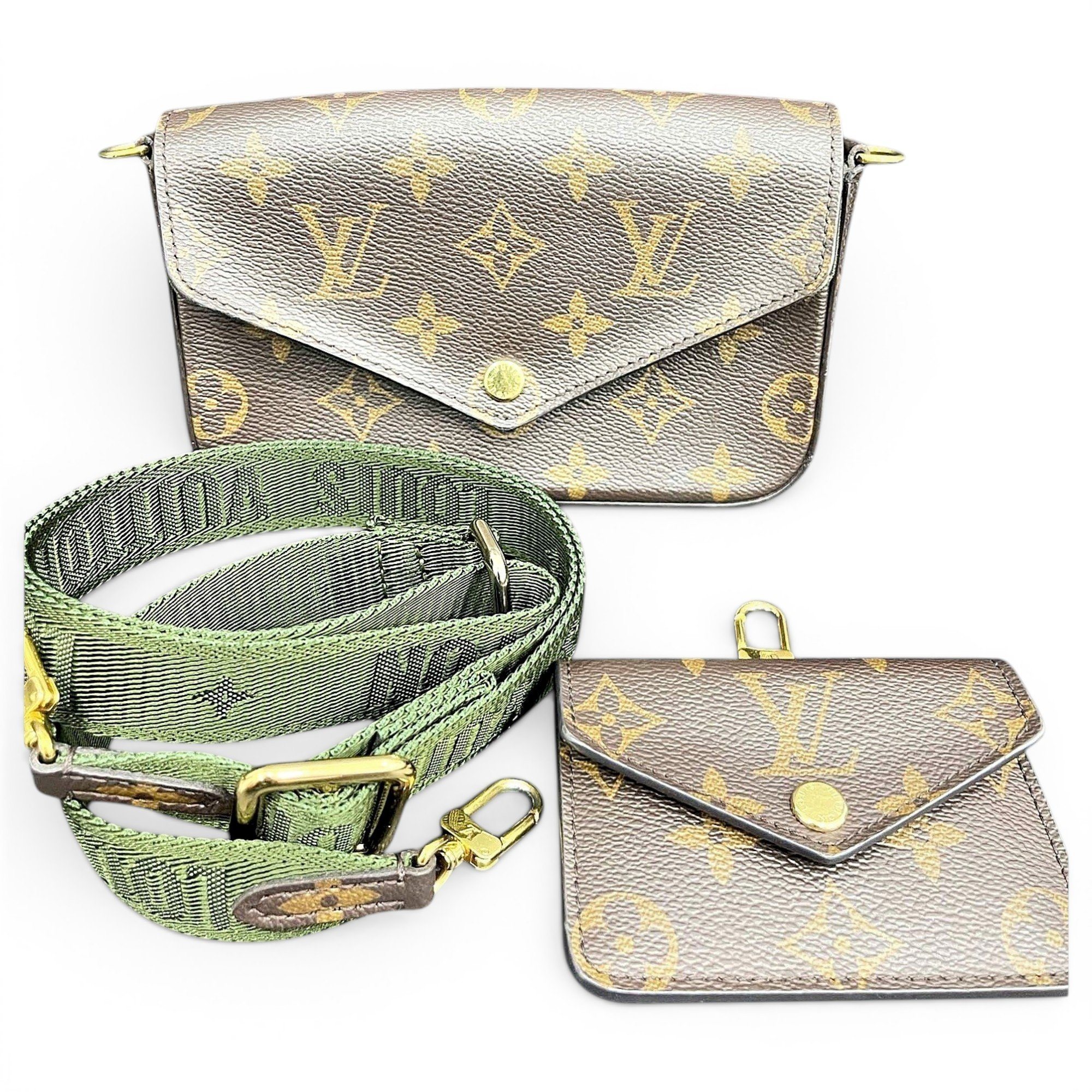 Félicie Strap & Go leather crossbody bag