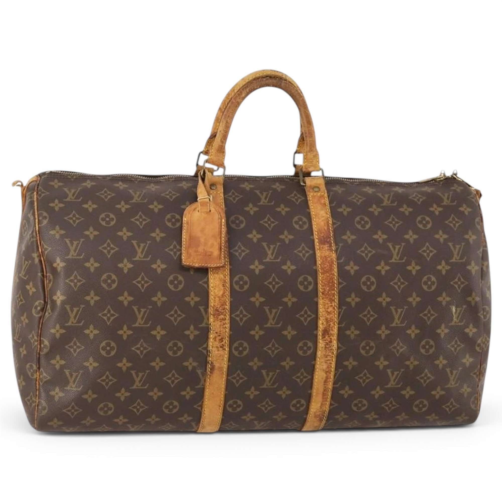 Keepall leather 48h bag