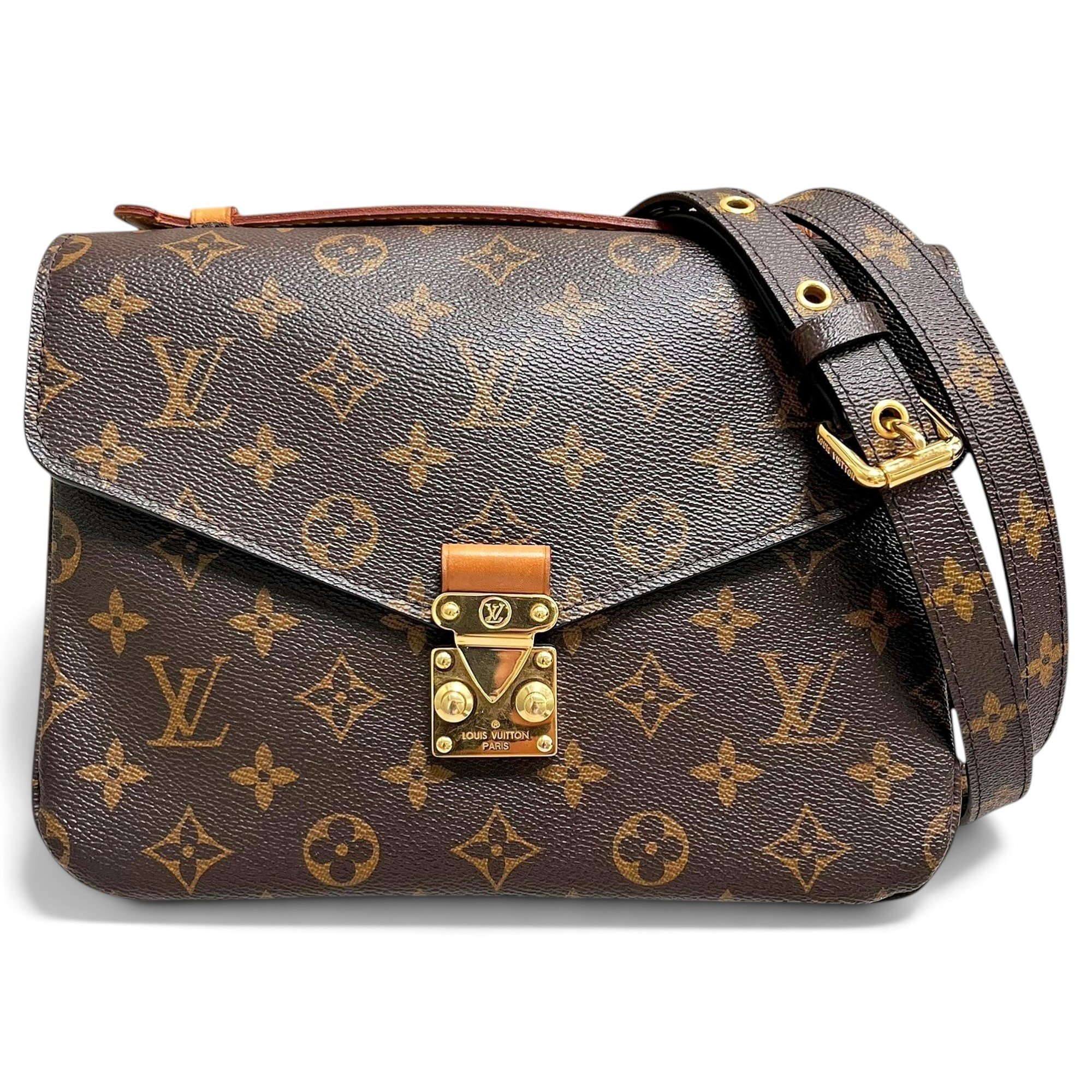 Metis leather handbag