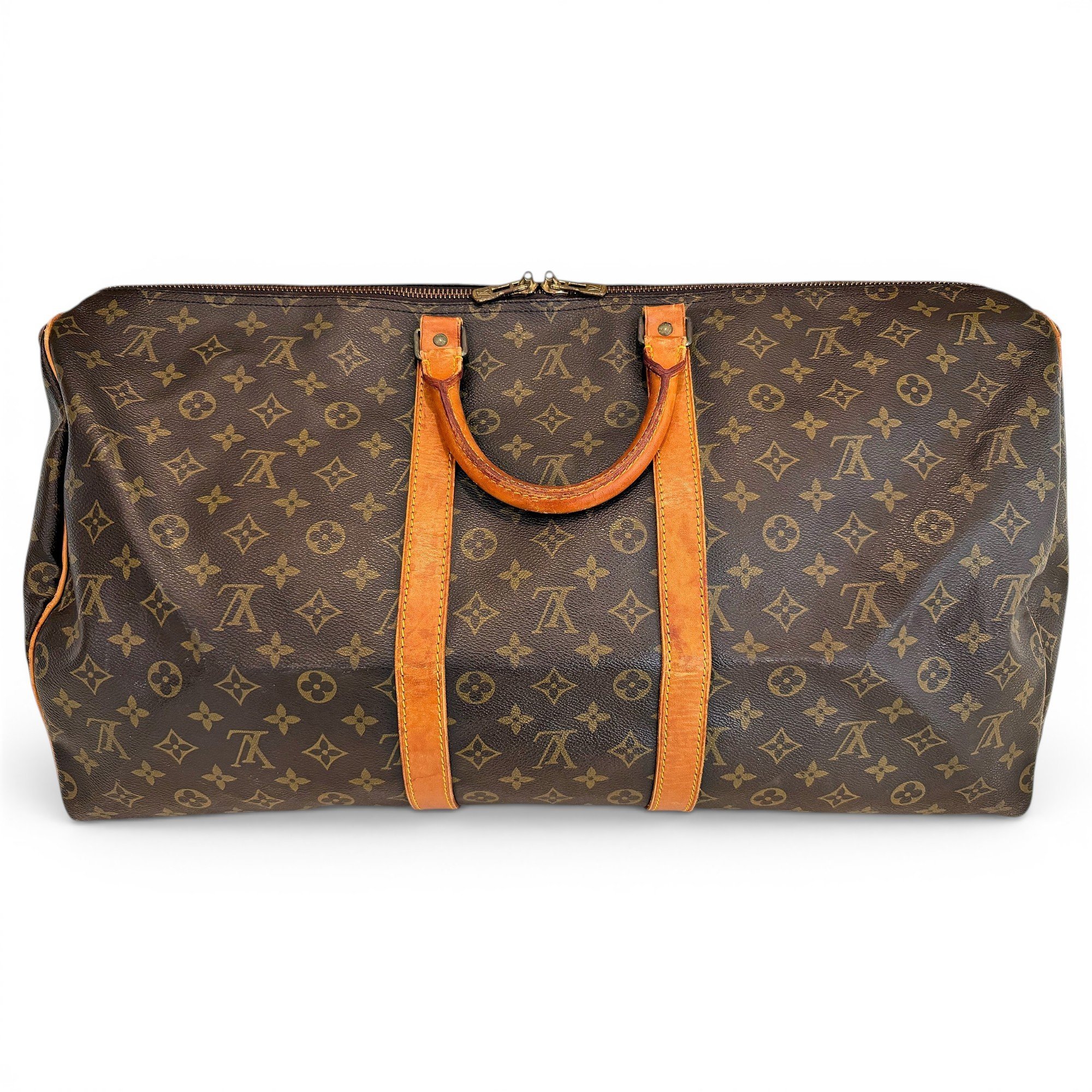 Keepall leather 48h bag