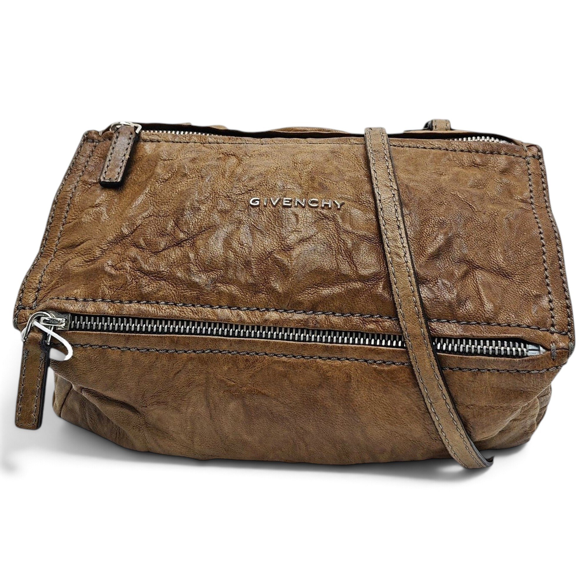 Leather handbag