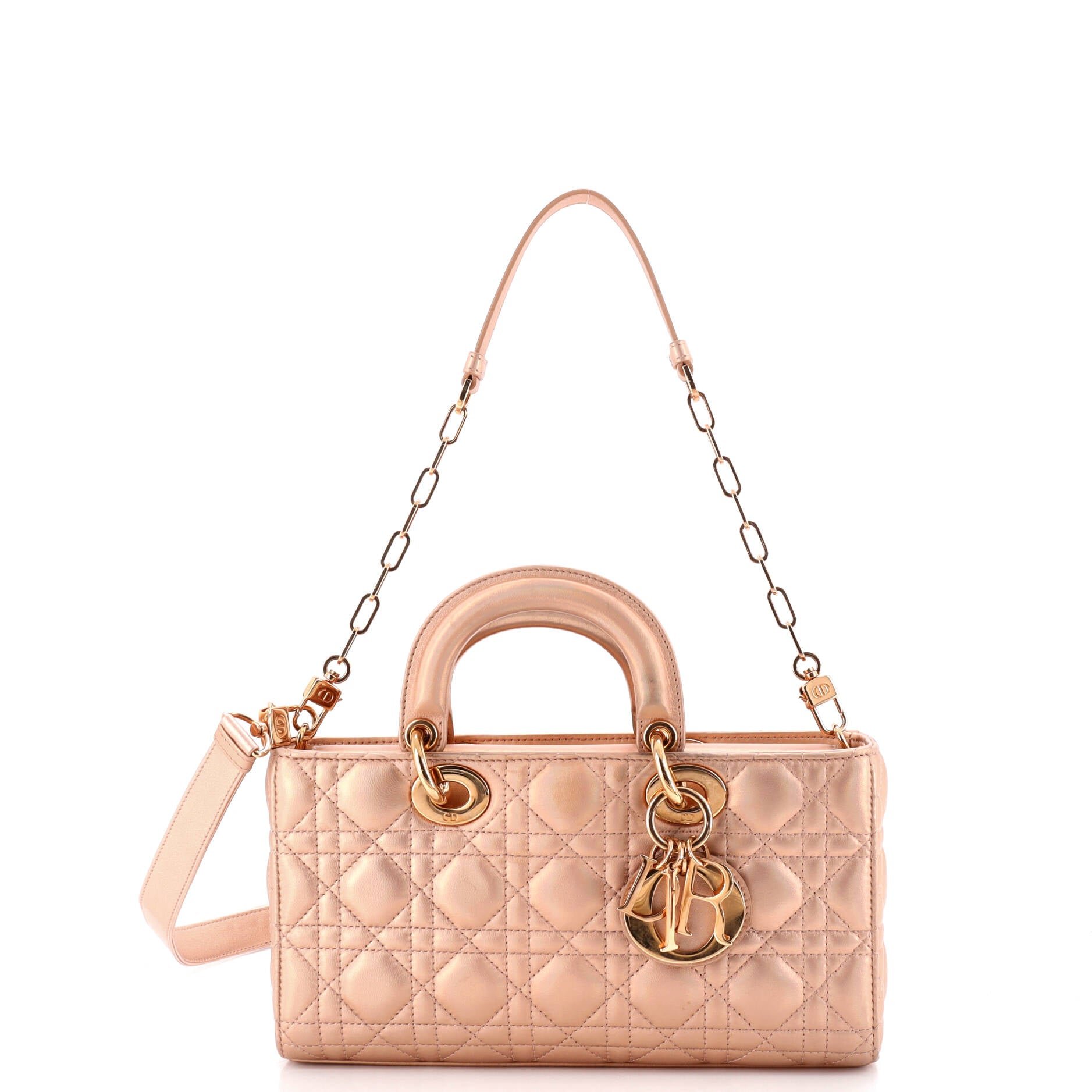 Dior Lady D-Joy Bag Cannage Quilt Lambskin Medium