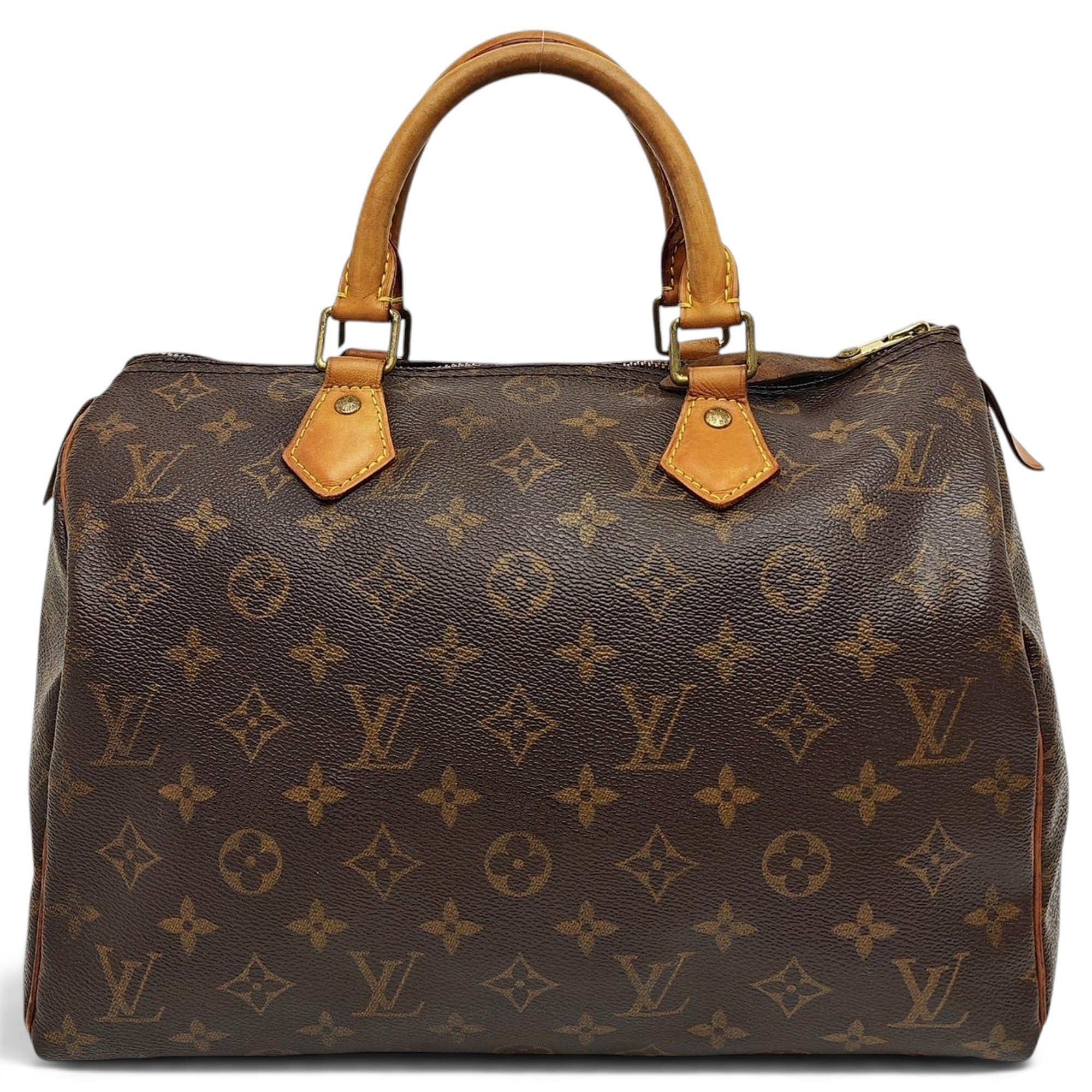 Nano Speedy / Mini HL leather handbag