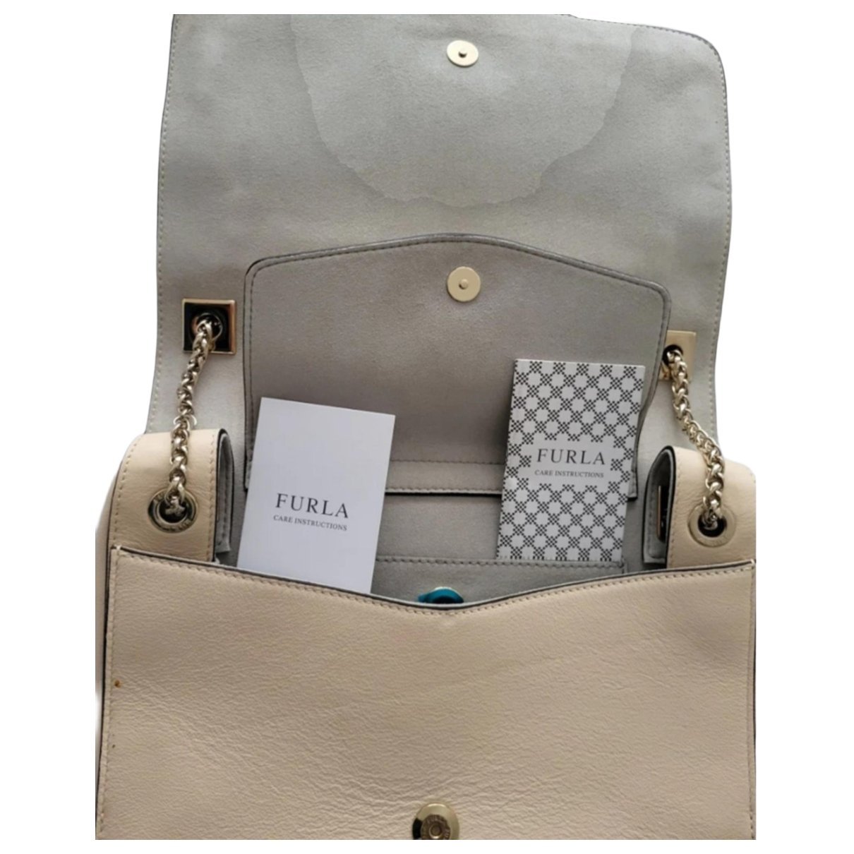 Leather handbag