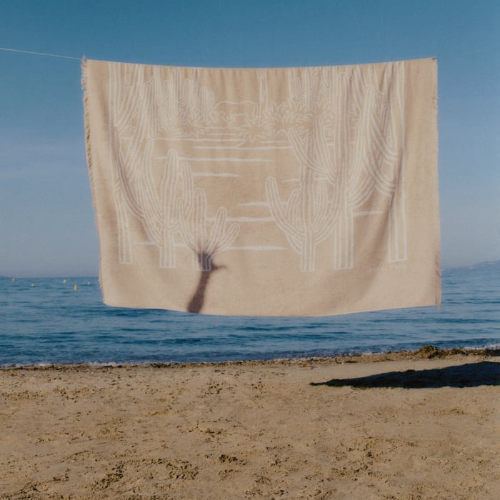 Sable Yachting Tatoo Le Bel Oasis Beach Towel, Large Model