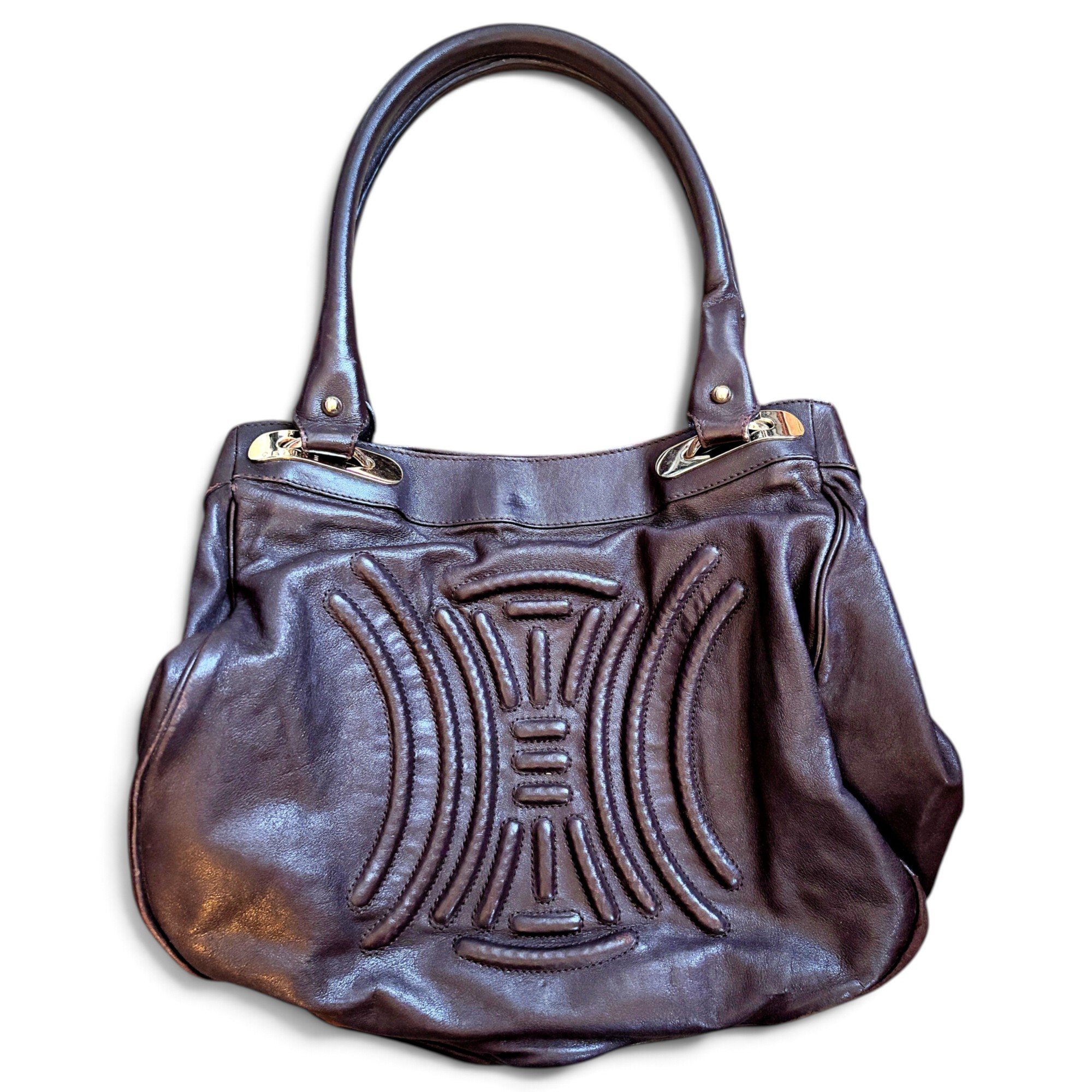 Hobo leather tote