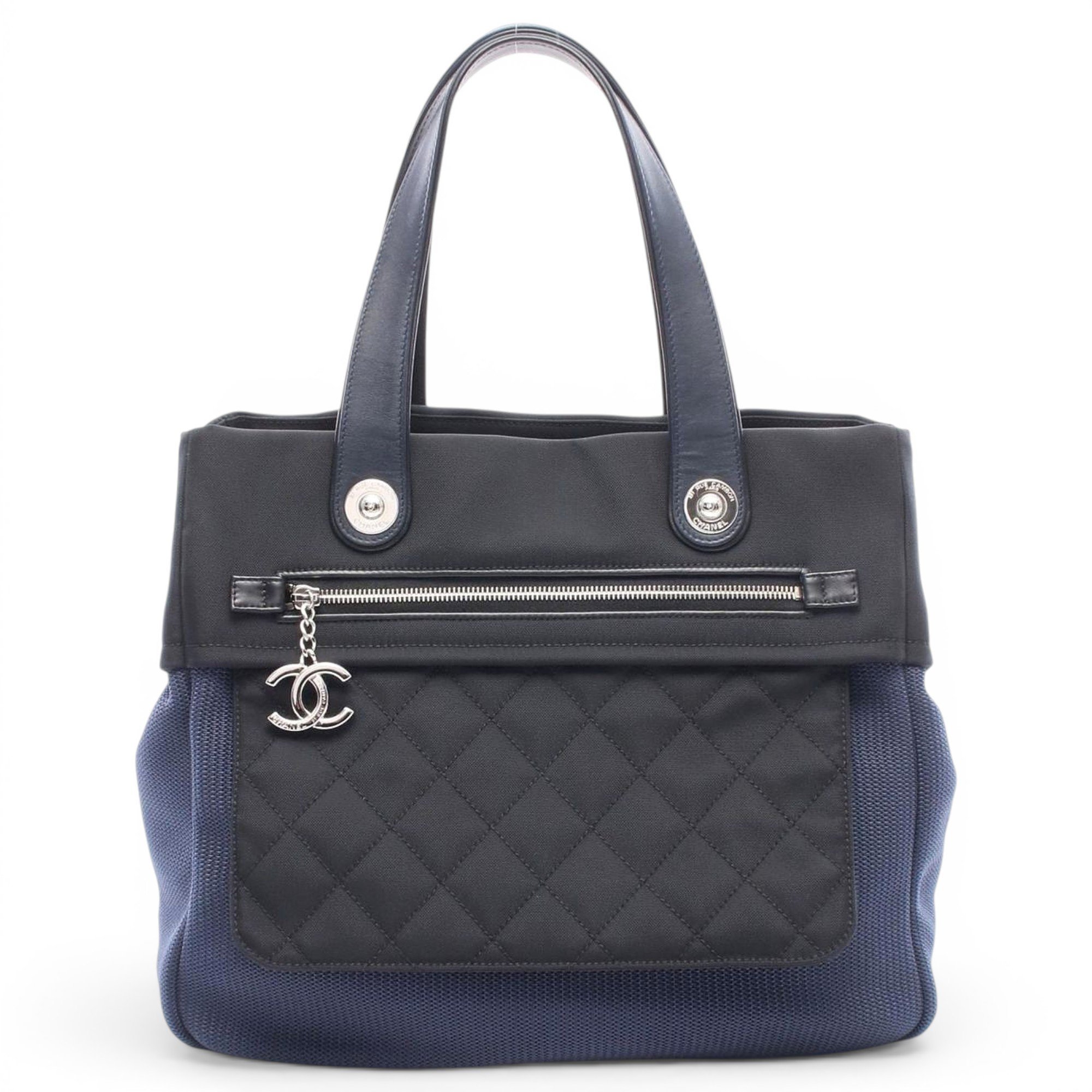 Leather tote