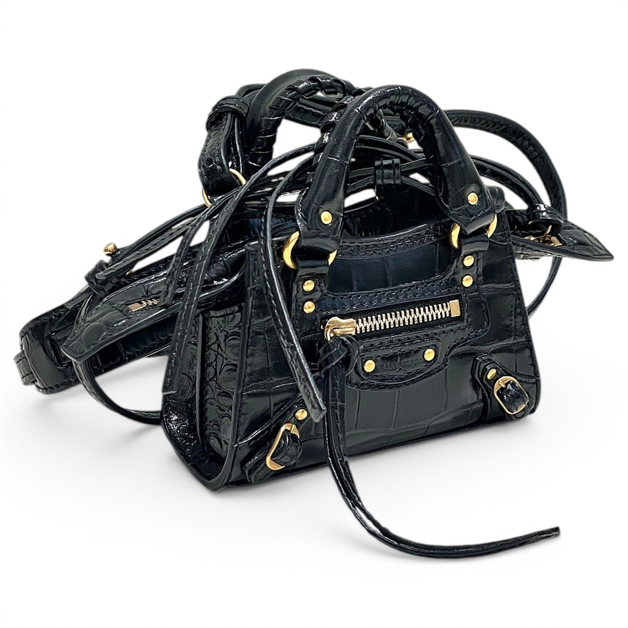 Neo Classic leather handbag