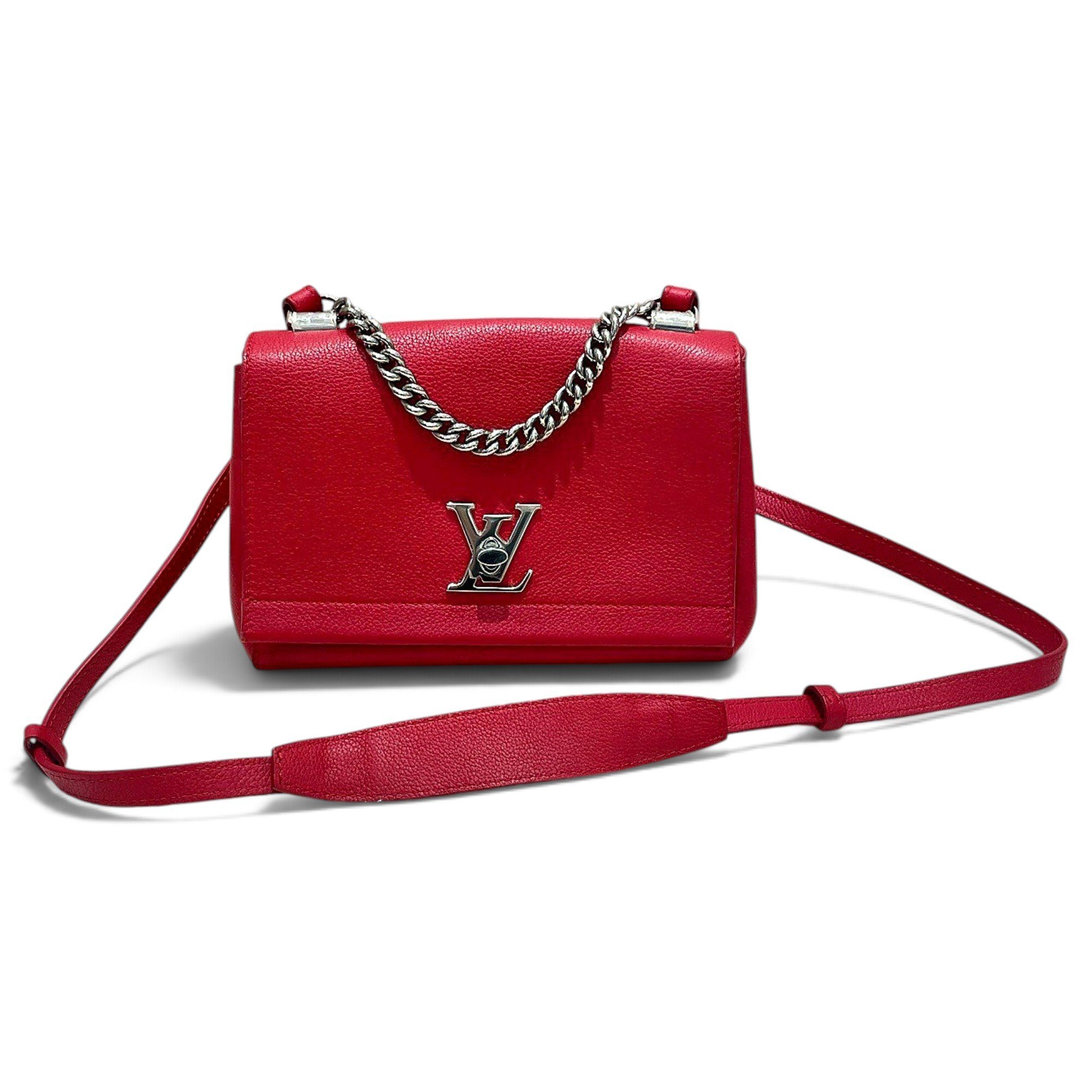 Lockme leather handbag