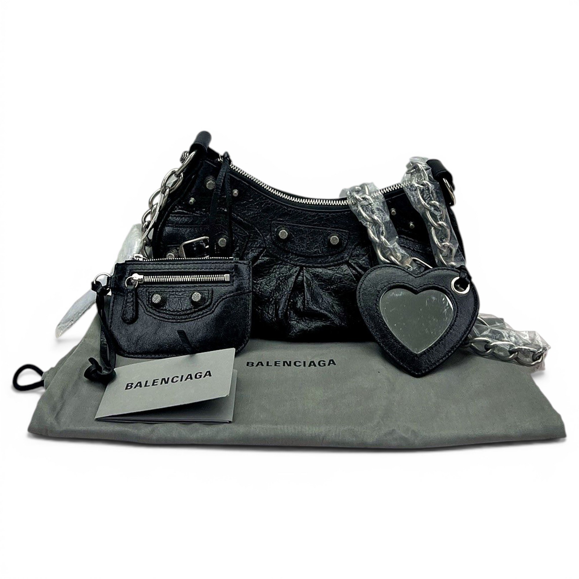 Le Cagole leather handbag