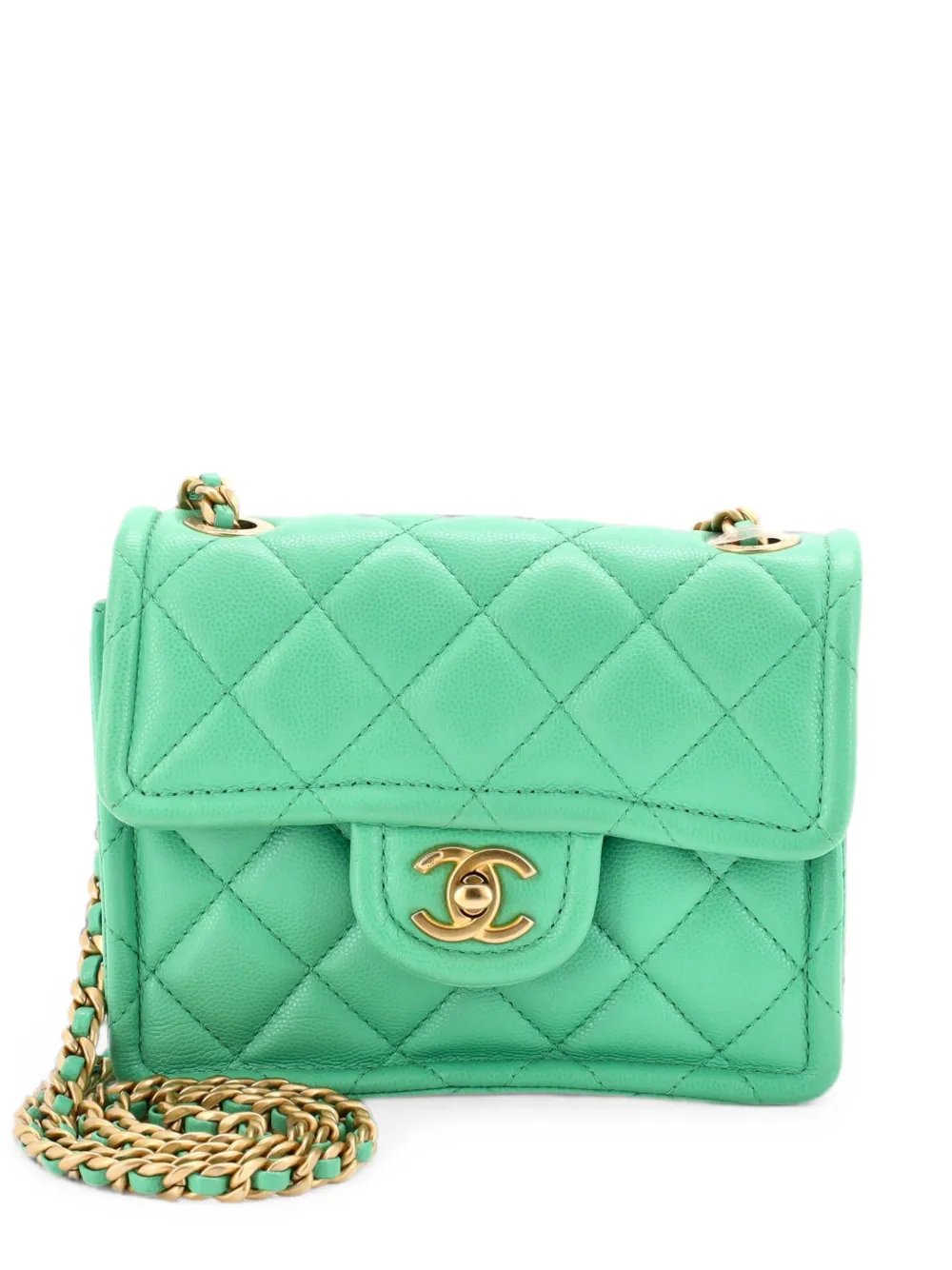 Sweet Classic Flap Bag Quilted Caviar Mini crossbody bag