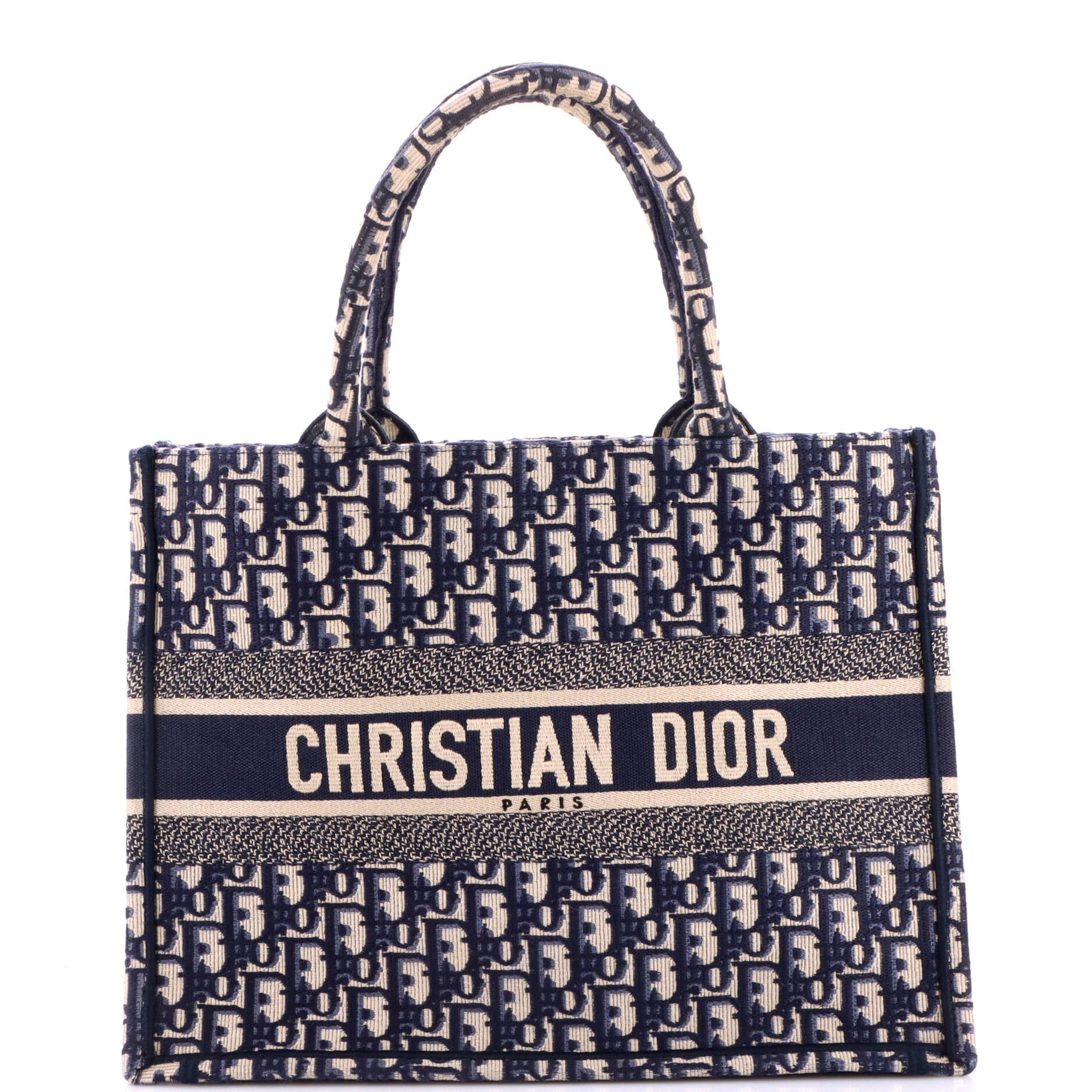 Book Tote Oblique Canvas Medium