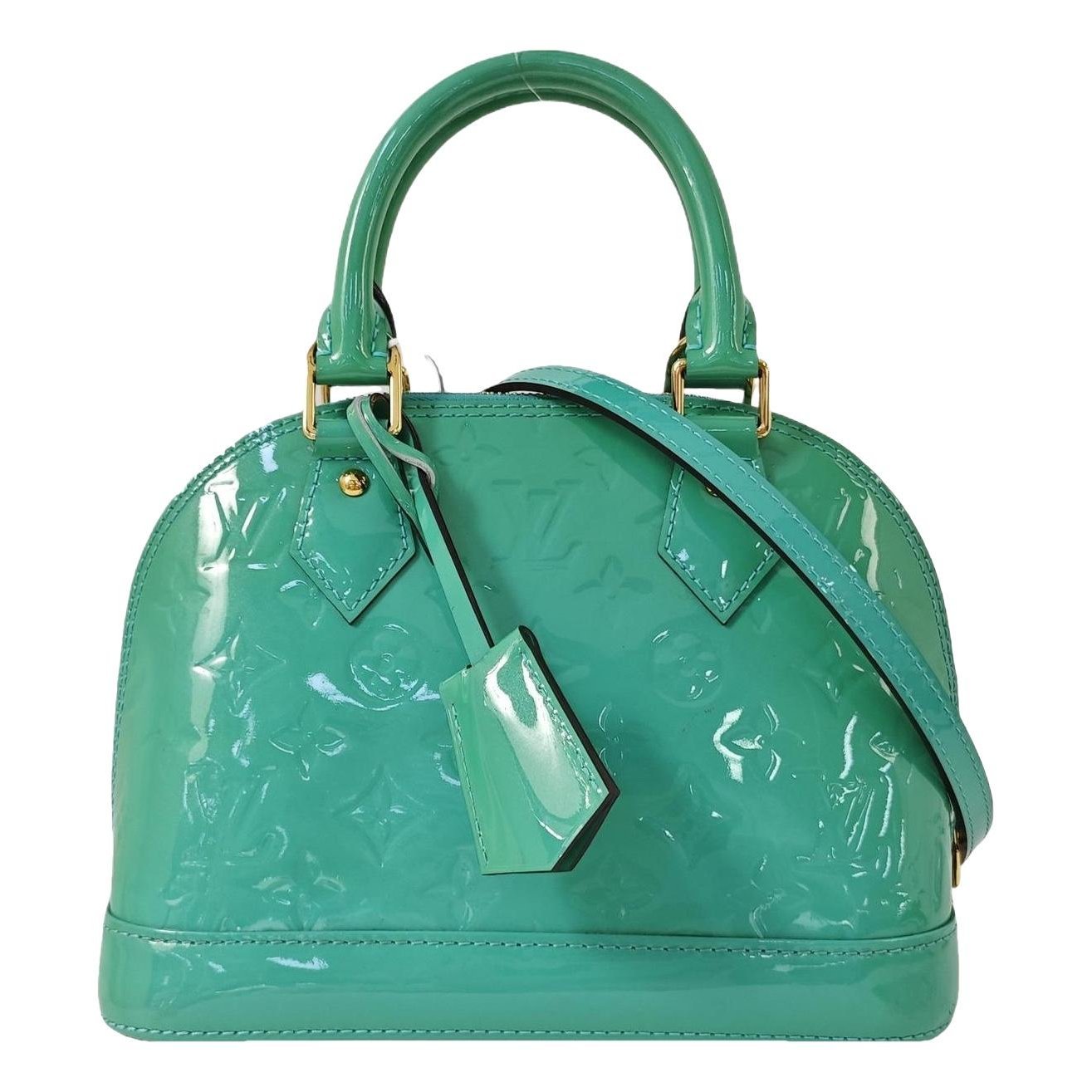 Alma patent leather handbag