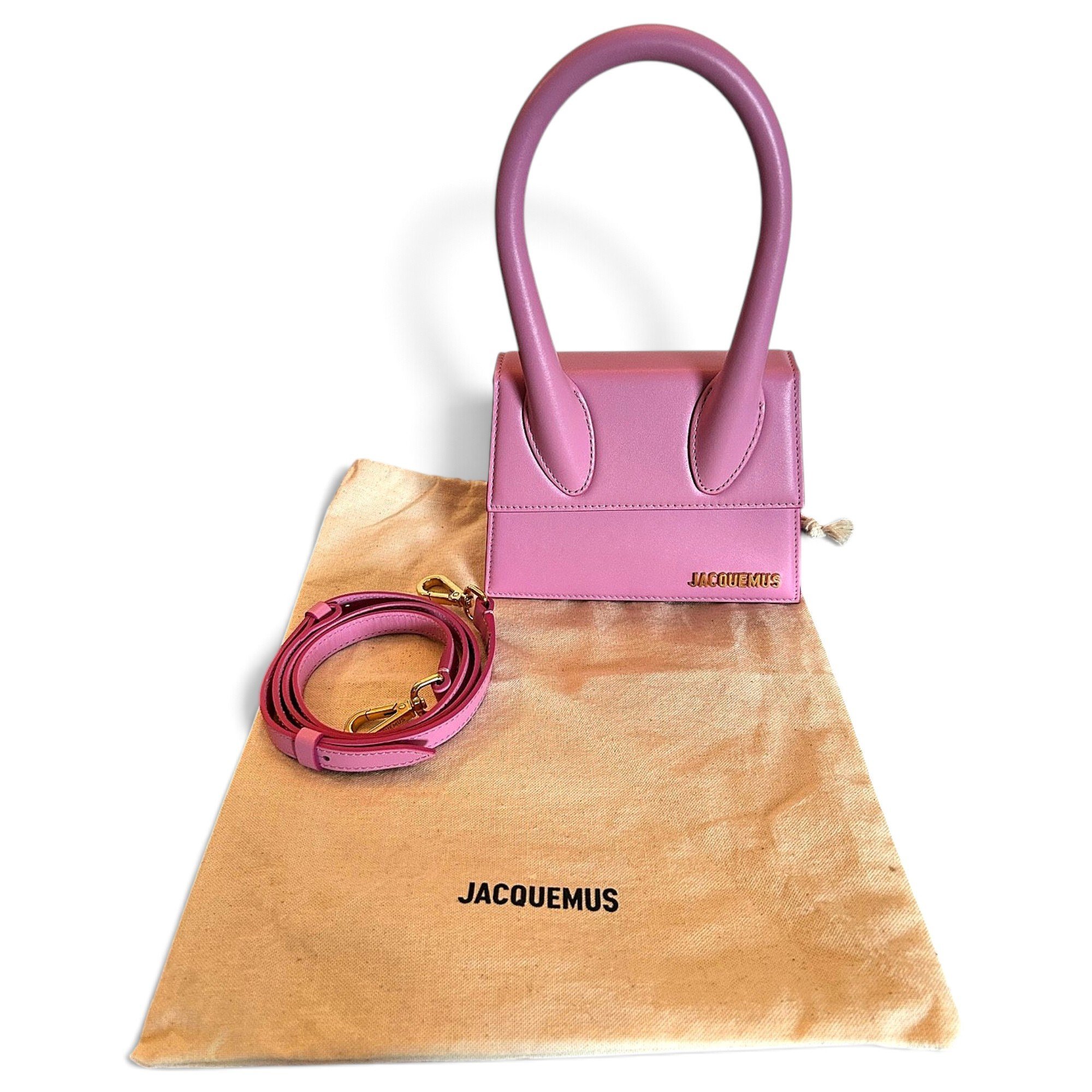 Le Chiquito Moyen leather crossbody bag