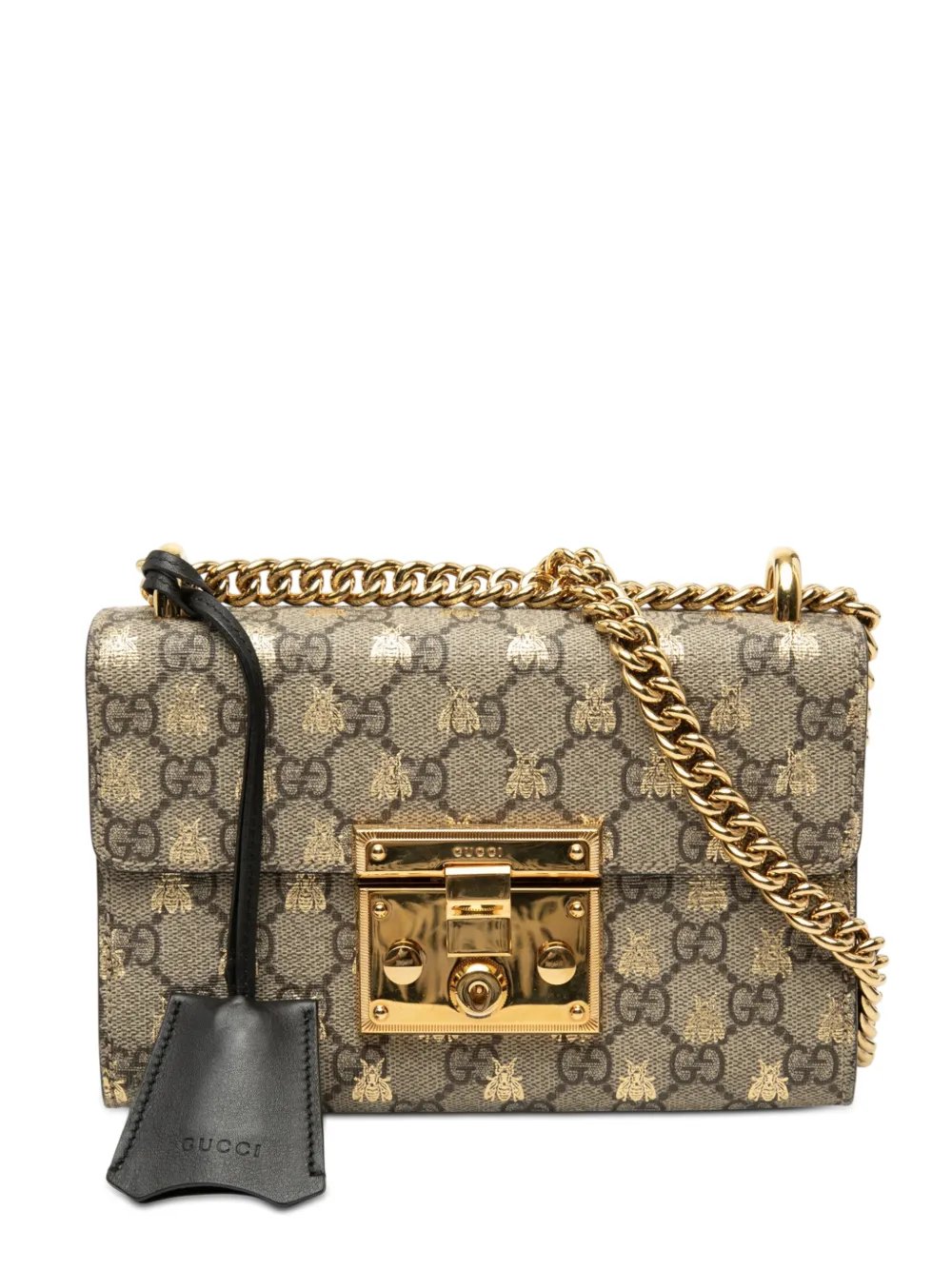 2016-2026 Small GG Supreme Bee Padlock crossbody bag