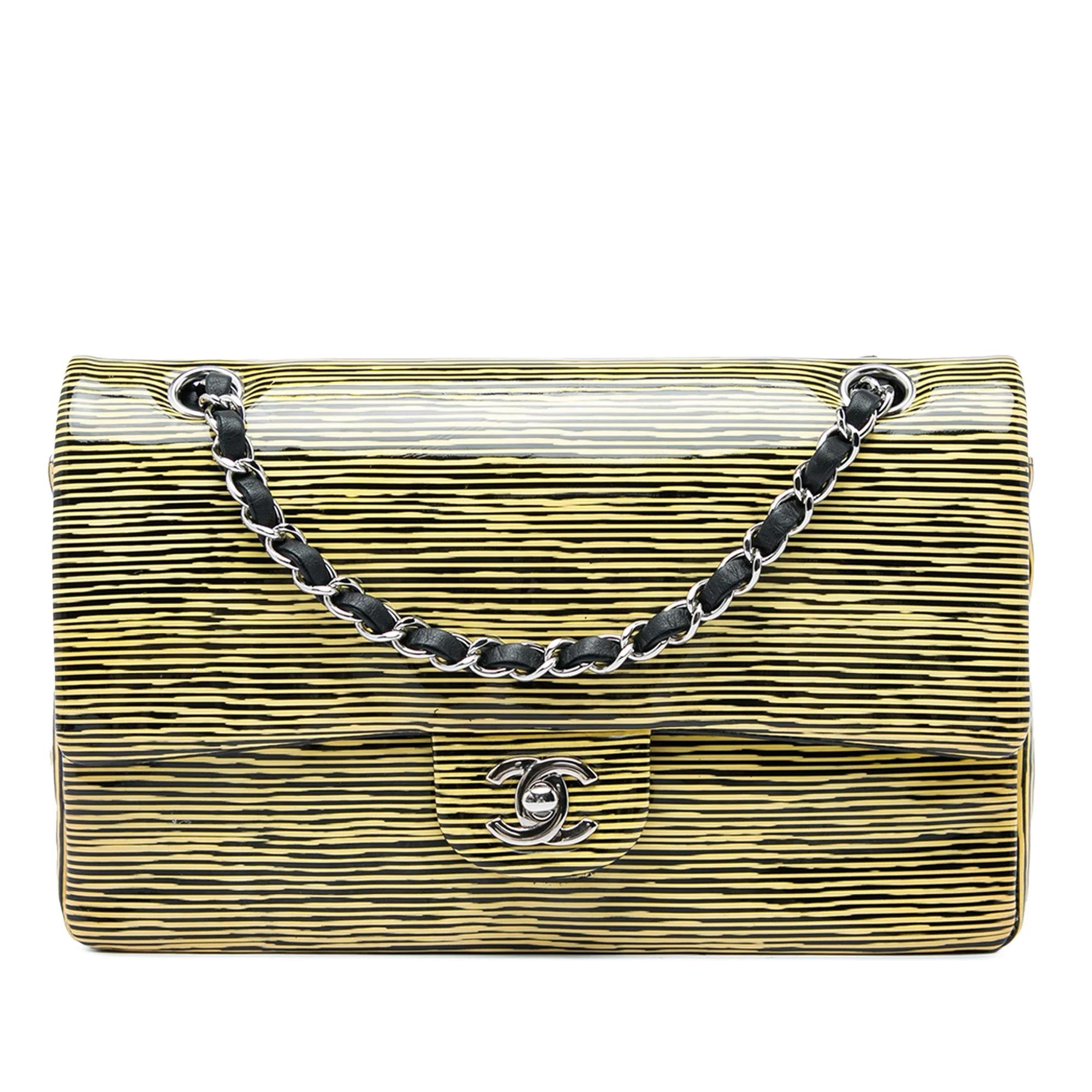 Timeless/Classique patent leather handbag