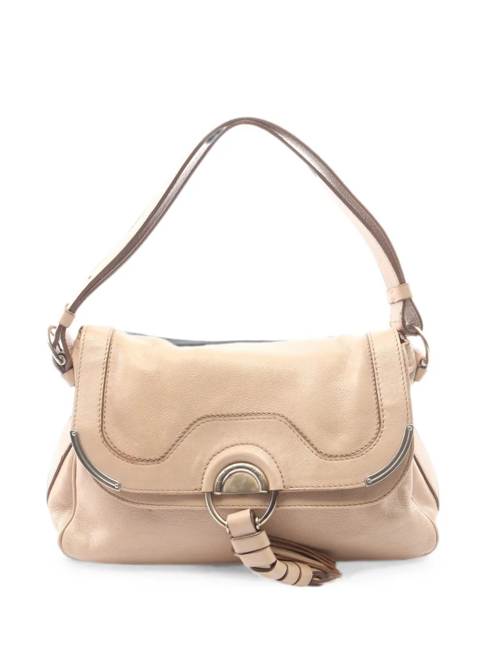 2000s tassel-detail shoulder bag