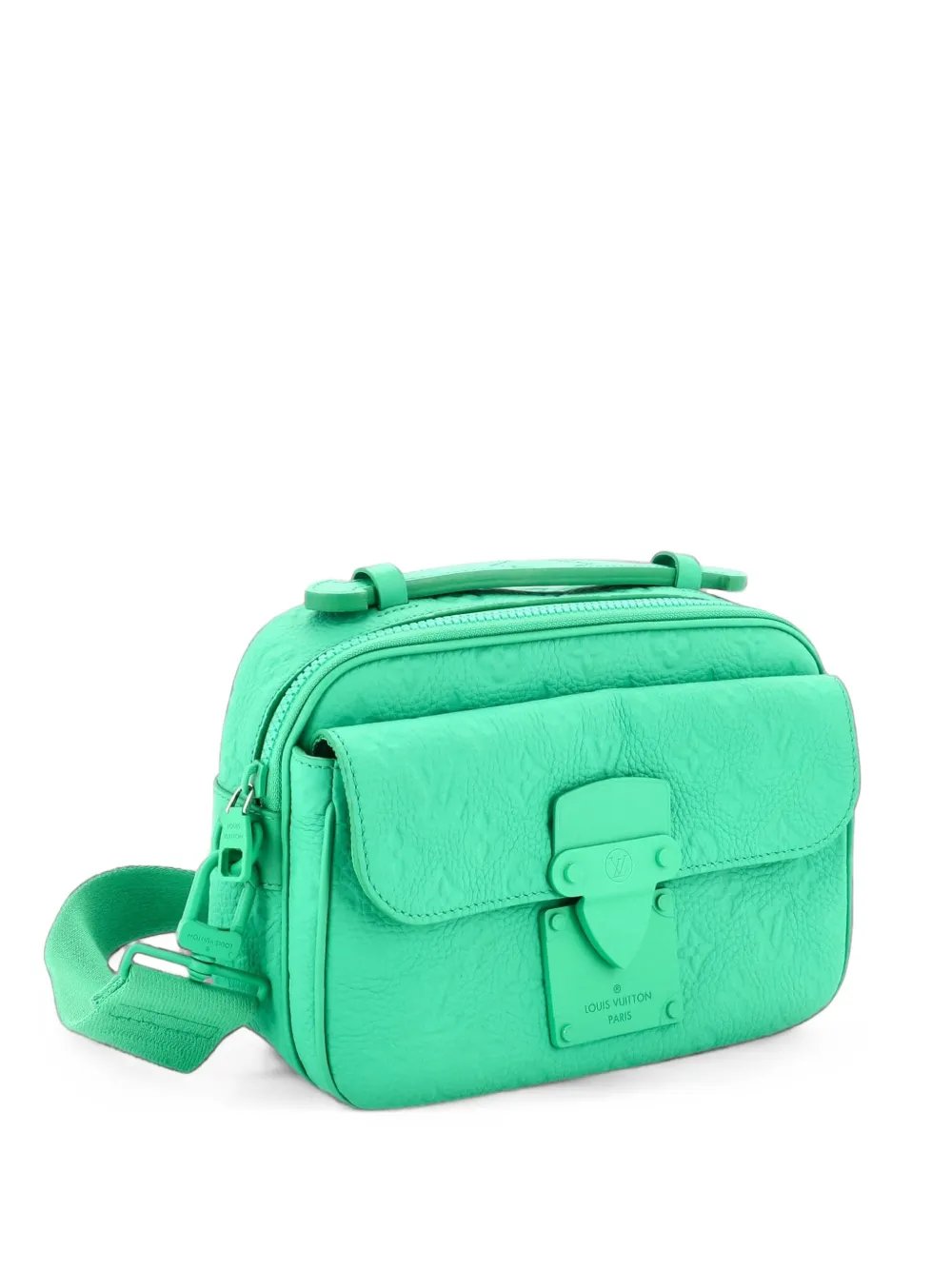 S Lock Messenger Bag Monogram Taurillon Leather crossbody bag