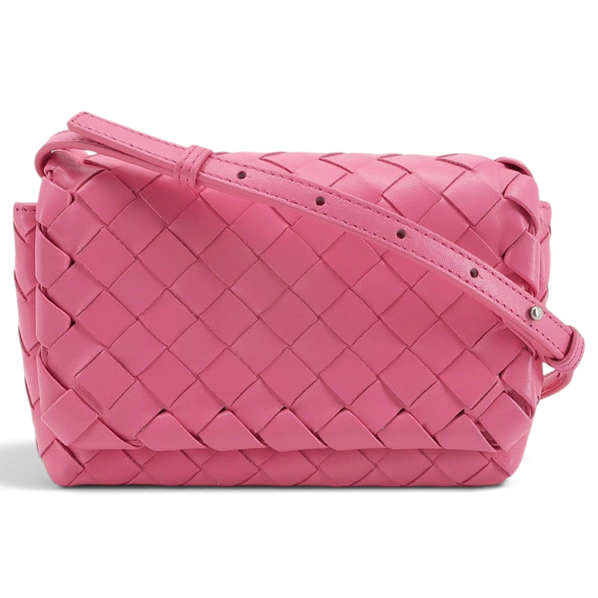 Loop leather handbag