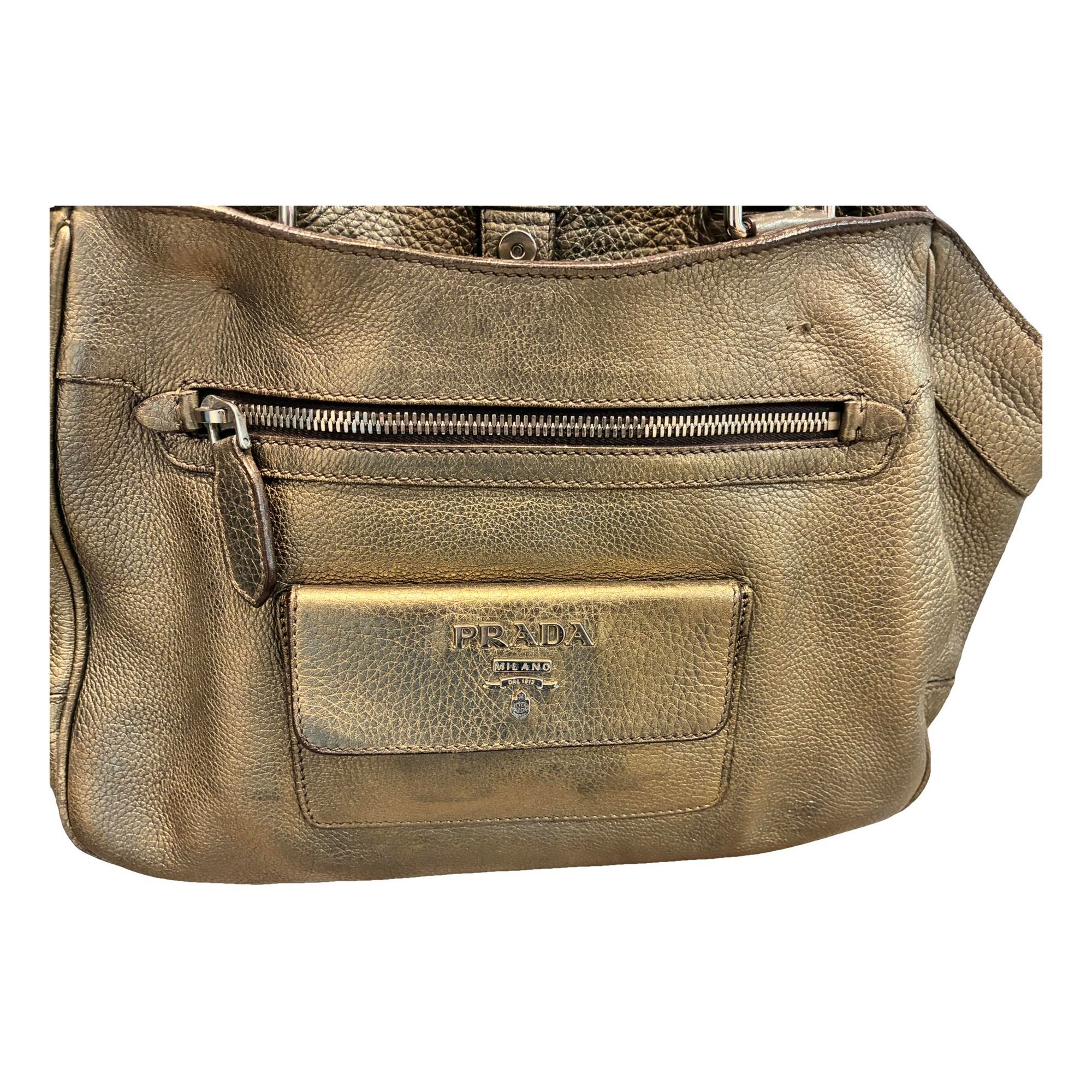 Leather handbag