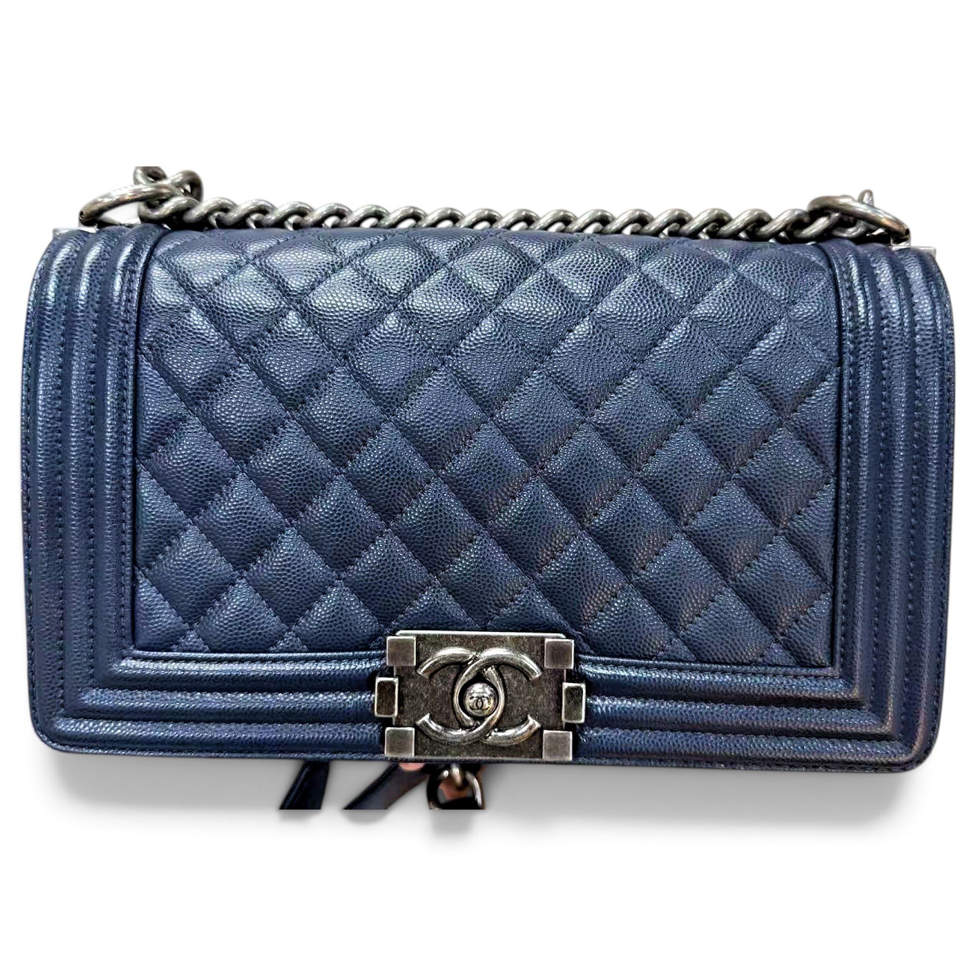 Boy leather handbag