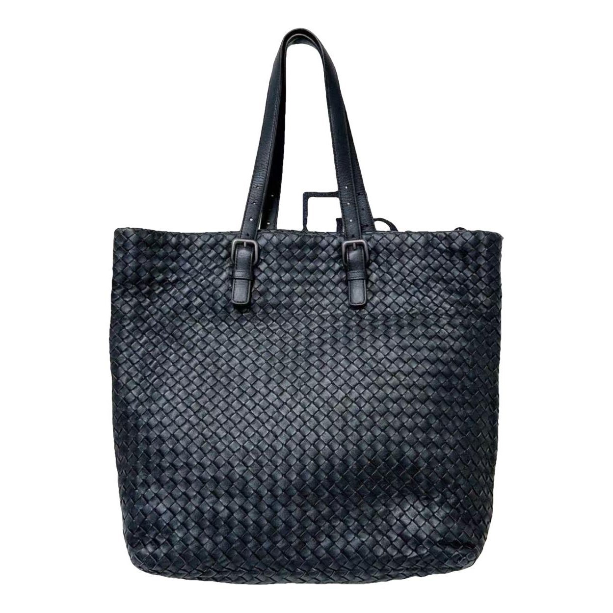 Leather tote