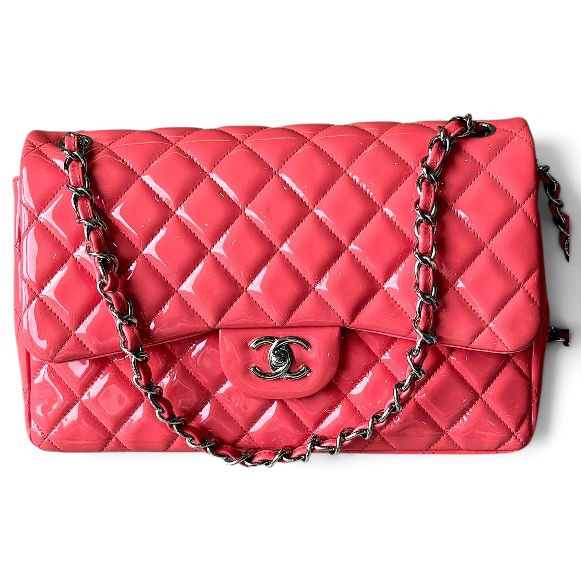 Timeless/Classique patent leather handbag