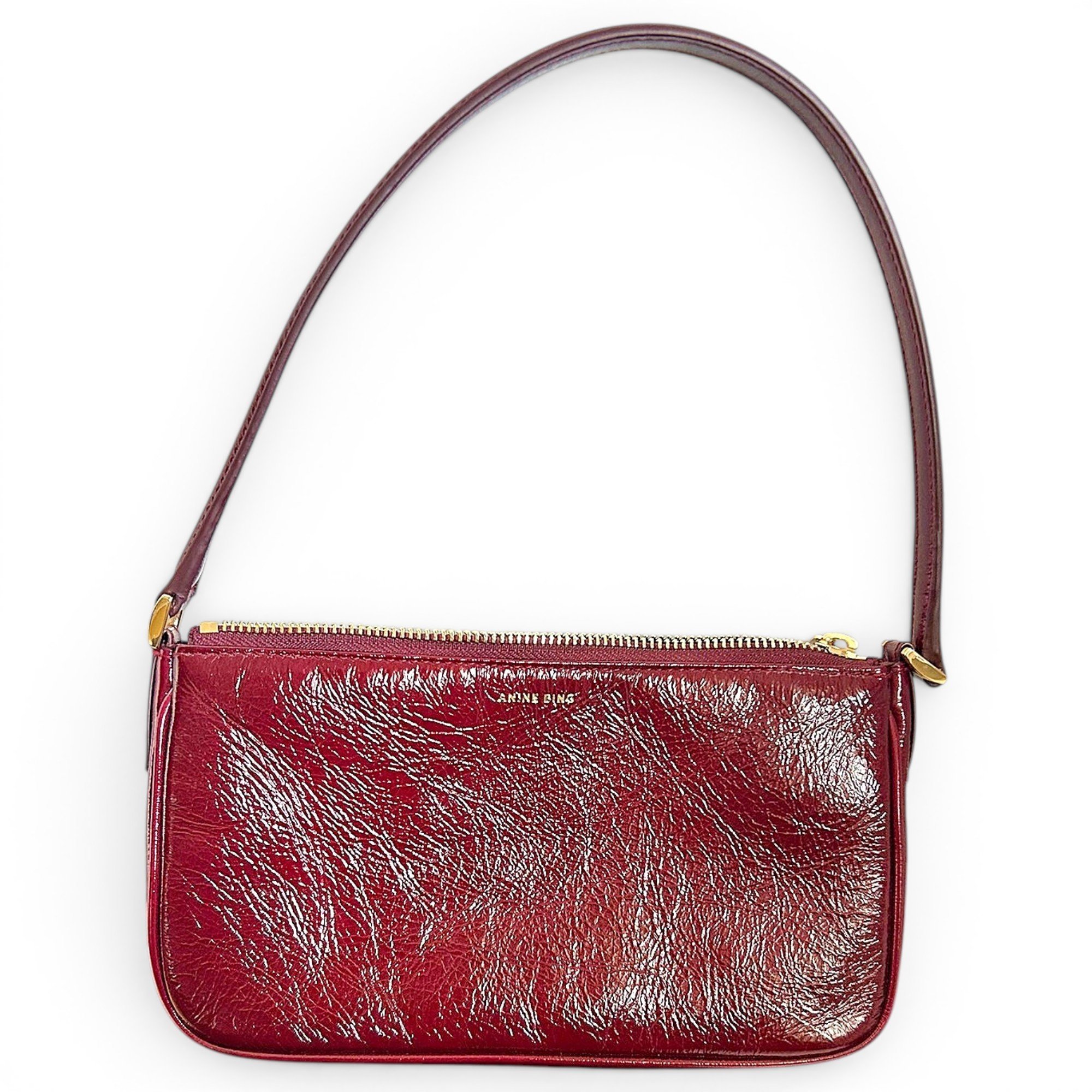 Anine Bing Patent leather handbag
