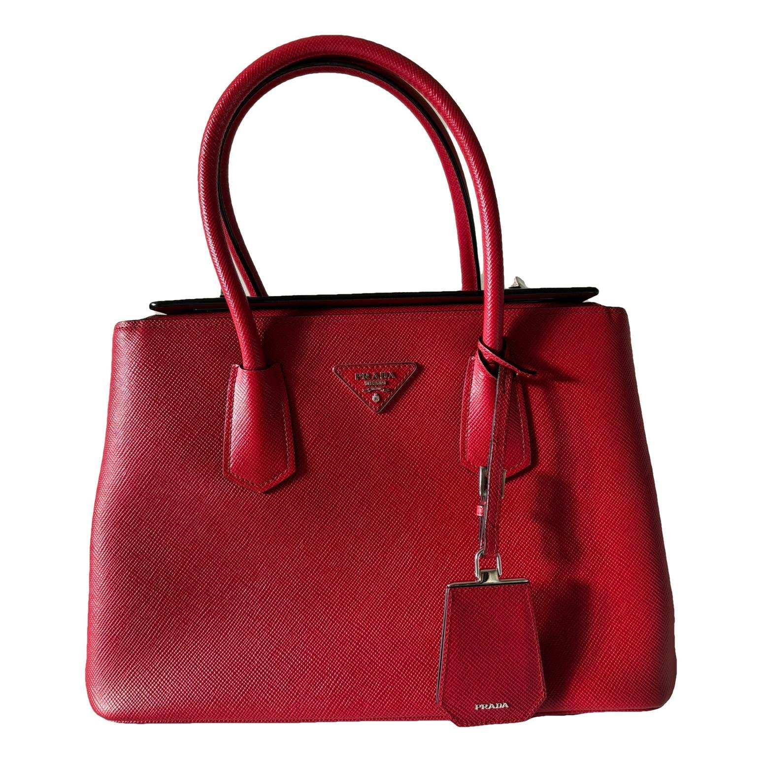 Leather tote