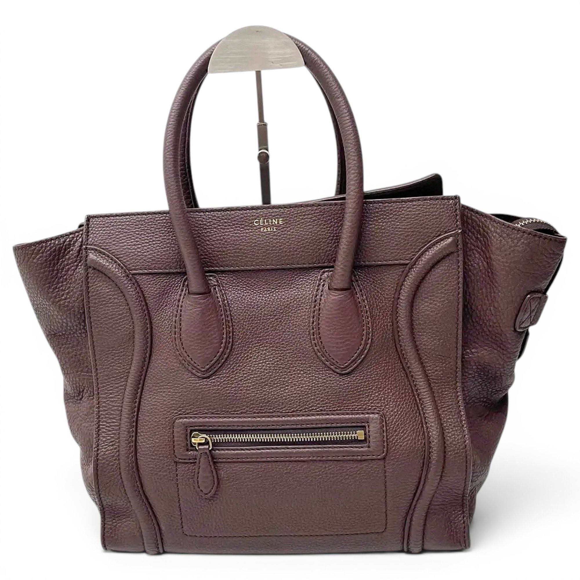 Luggage leather handbag