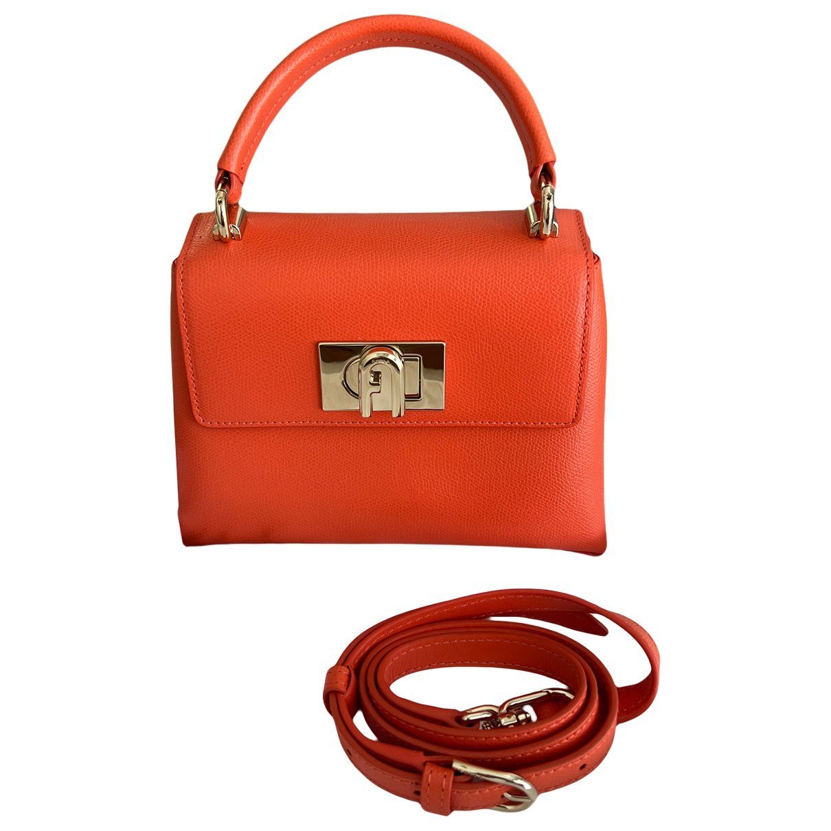 Leather handbag