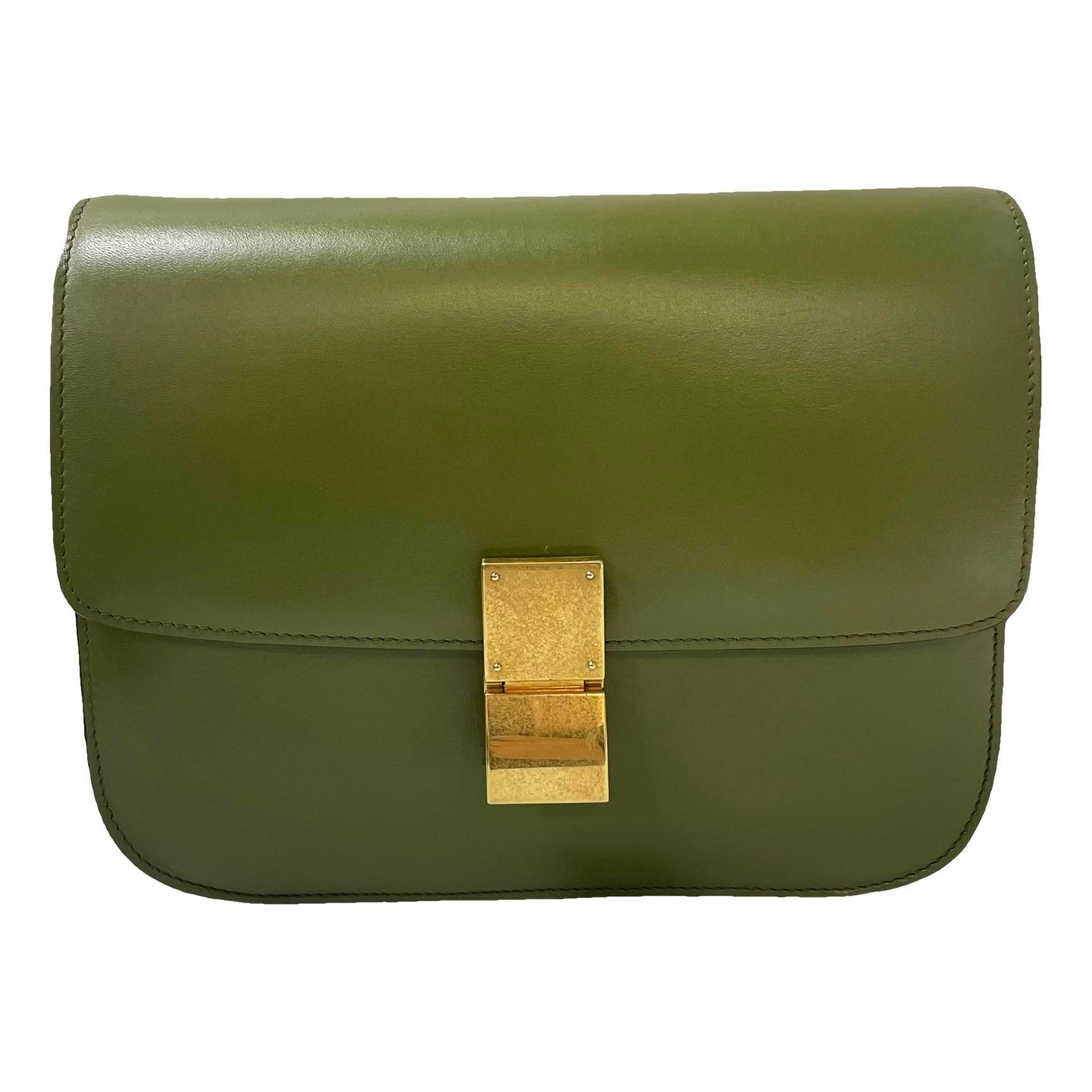 Classic leather handbag