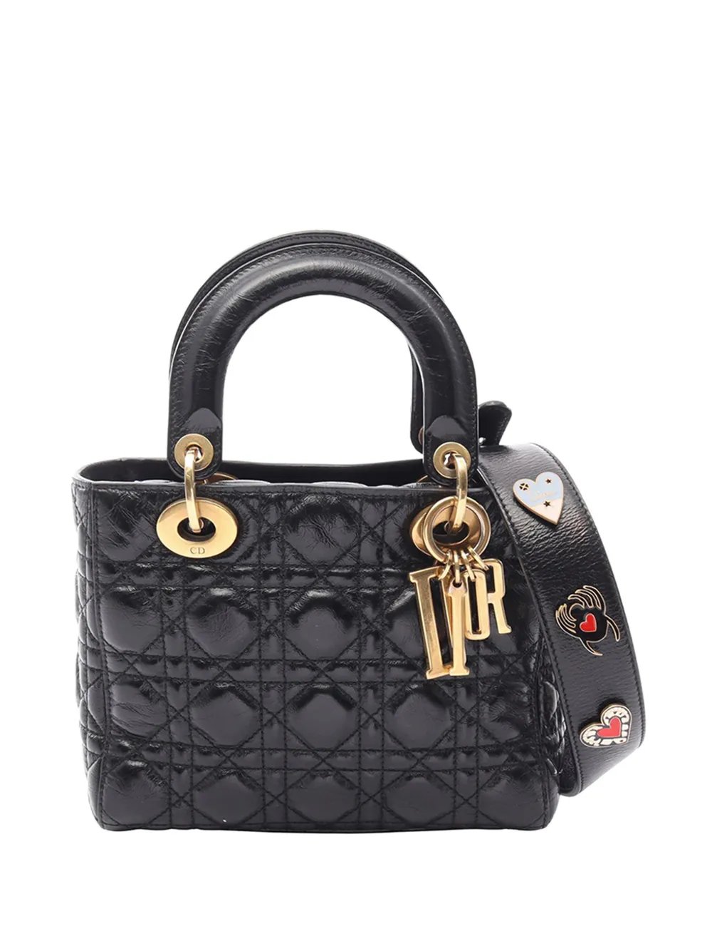 Dior 2010-2026 Small Lambskin Cannage My ABCDIOR Lady Dior satchel