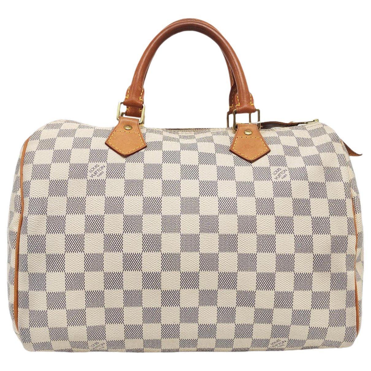 Nano Speedy / Mini HL leather handbag