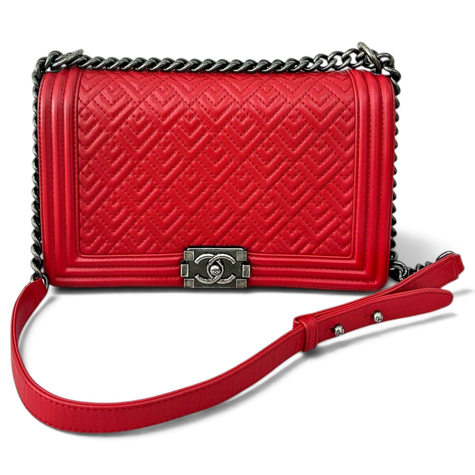 Boy leather handbag