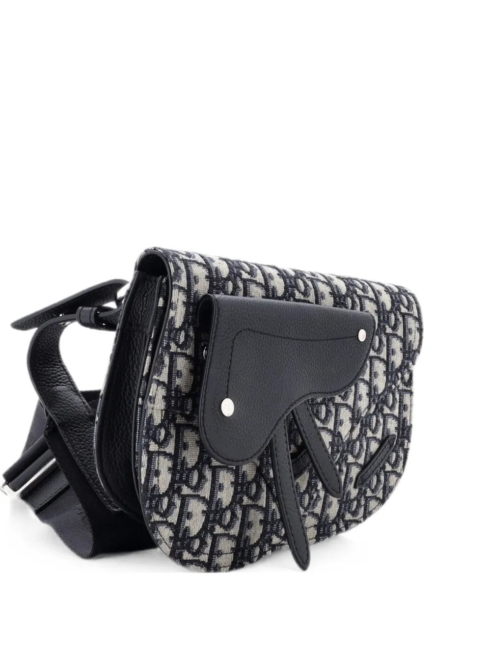 Saddle Messenger Pouch Oblique Canvas crossbody bag