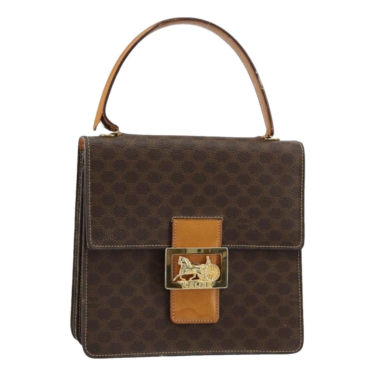 Patent leather handbag