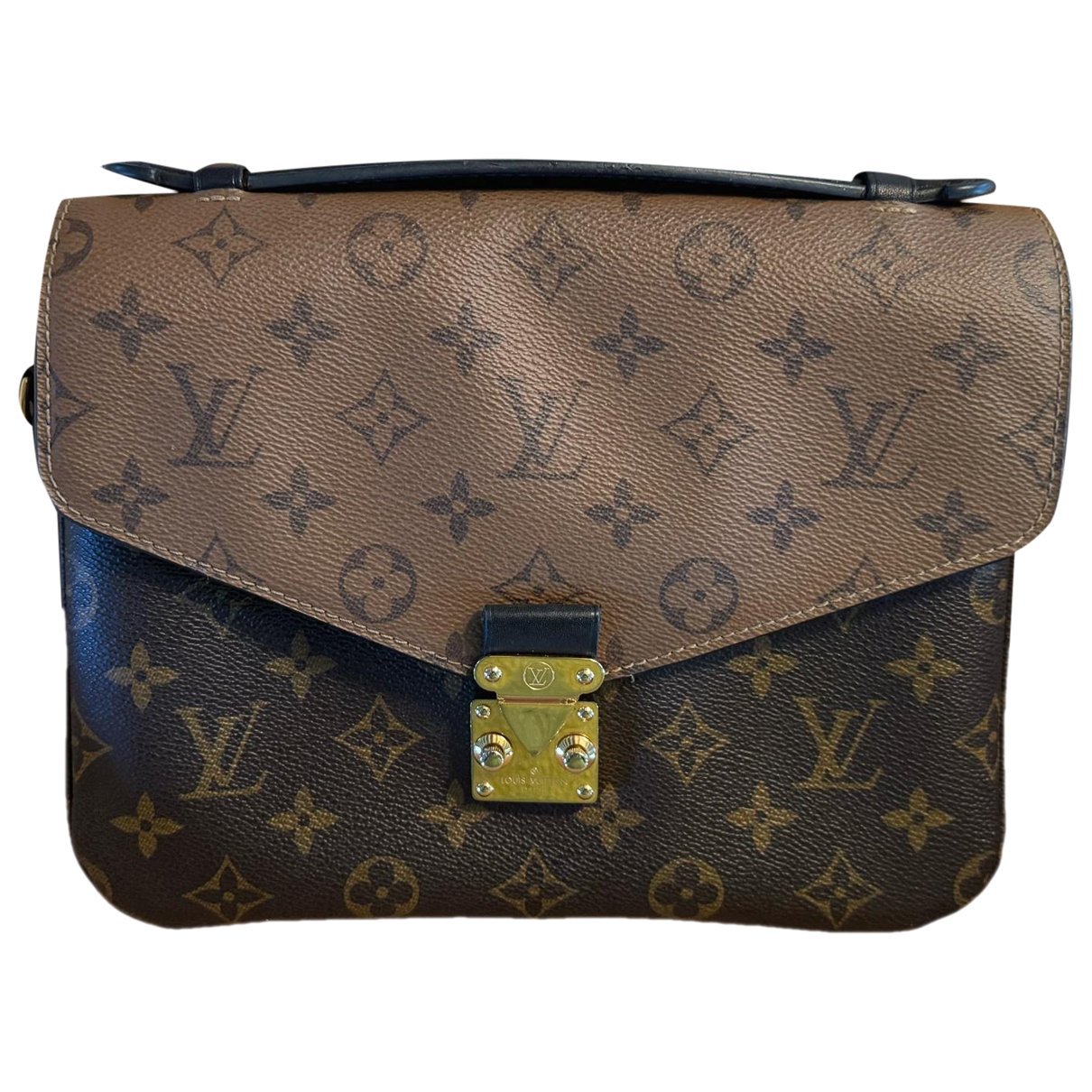 Metis leather satchel
