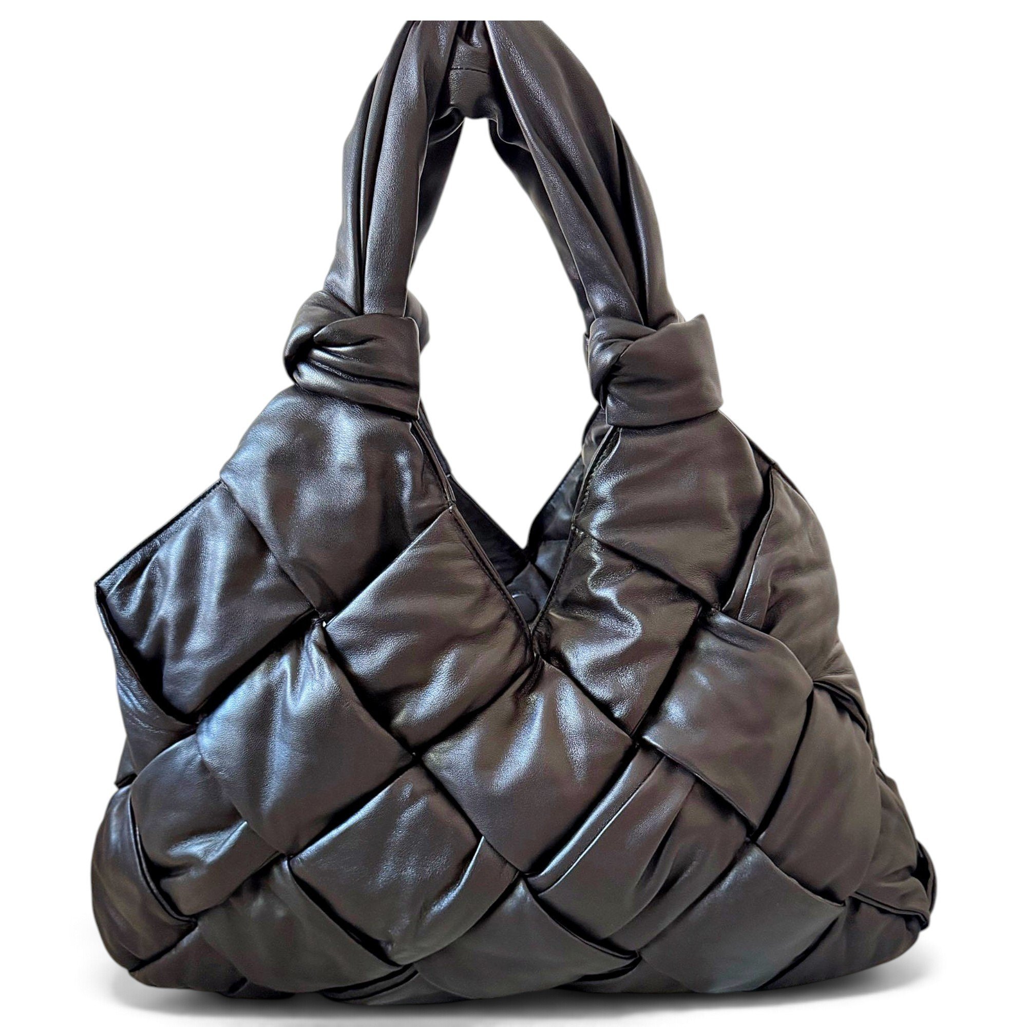Leather handbag