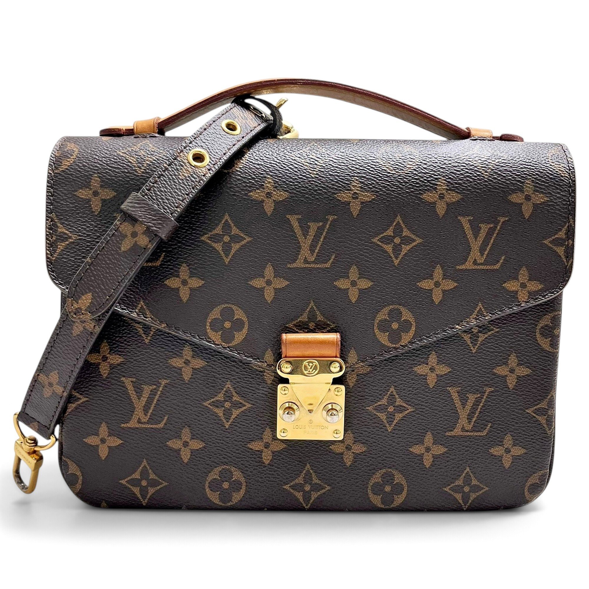 Metis leather handbag