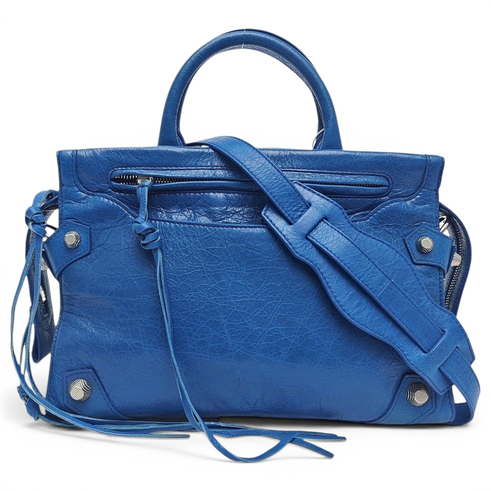 Leather handbag
