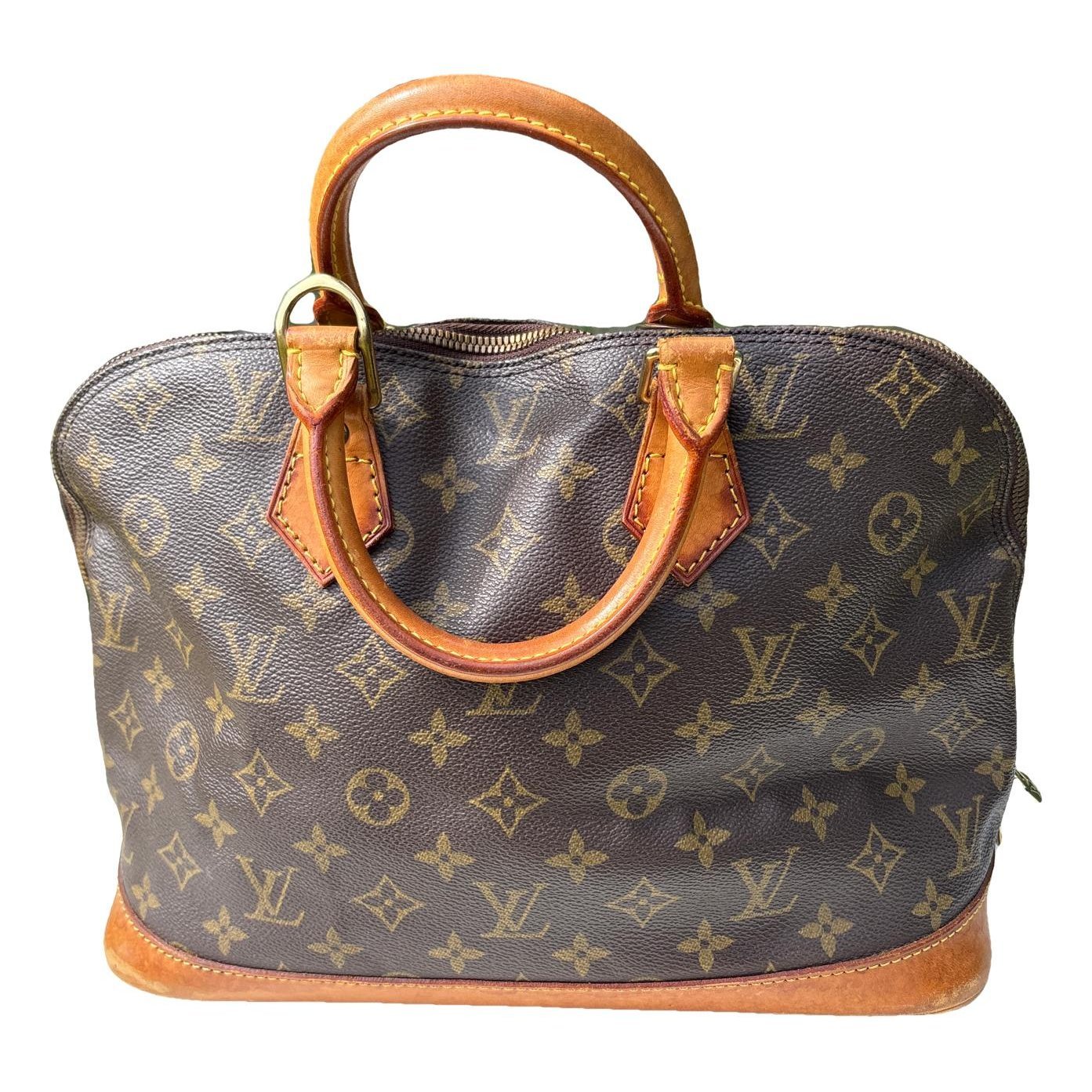 Alma leather handbag